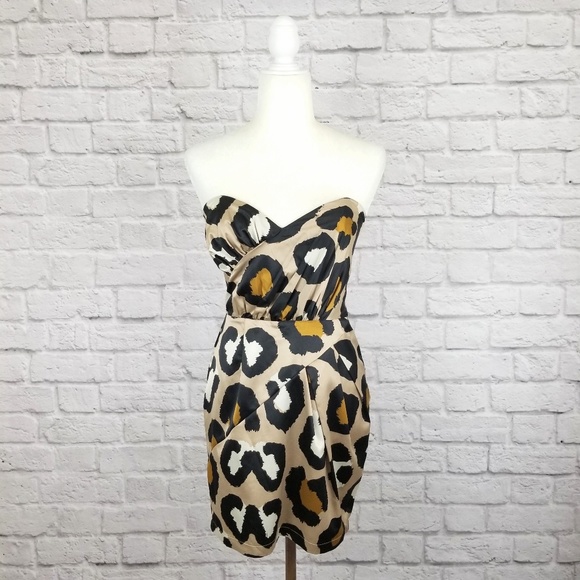 lipsy lulu leopard print dress